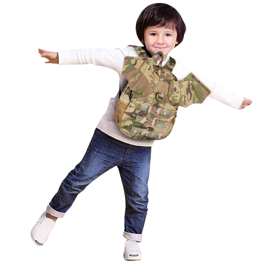Tac Crew Little Devil Backpack for Kids & Lady | Camping, Tracking and School Bag