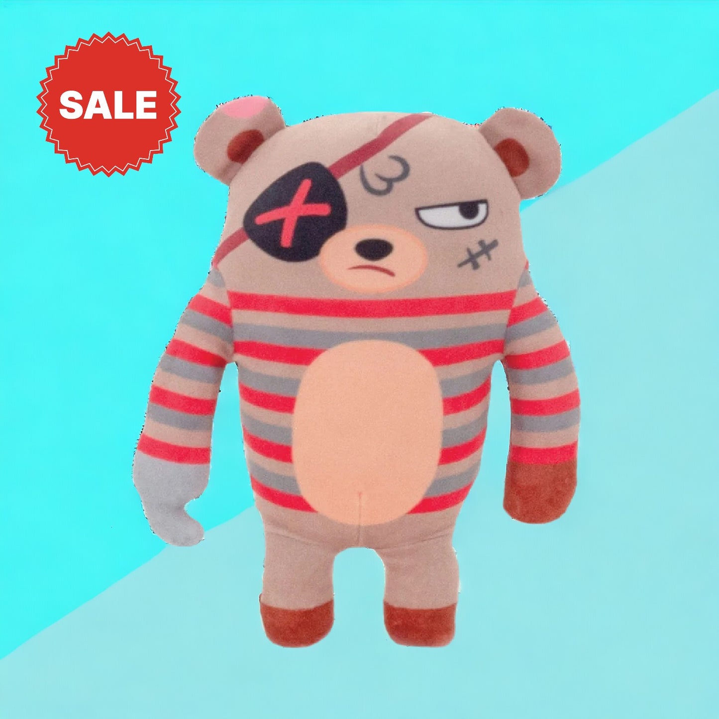 Shifty Eye-Pete Bear Plush Toy (26" & 33")