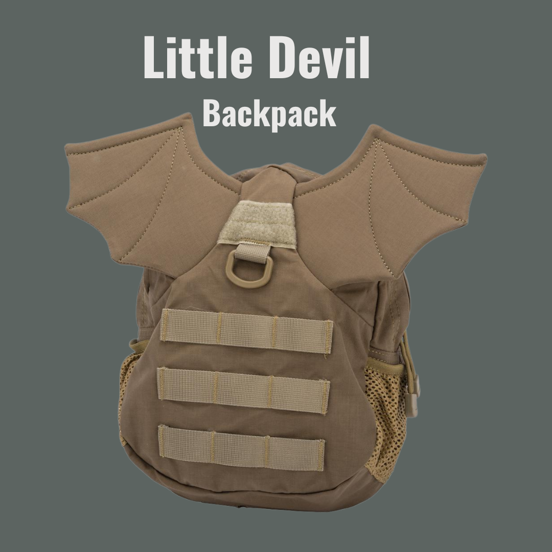 Tac Crew Little Devil Backpack for Kids & Lady | Camping, Tracking and School Bag