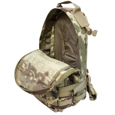 Tac Crew Light Strike Military Backpack | Compatible with all U.S. Military MOLLE | Camping, Tracking