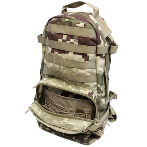 Tac Crew Light Strike Military Backpack | Compatible with all U.S. Military MOLLE | Camping, Tracking