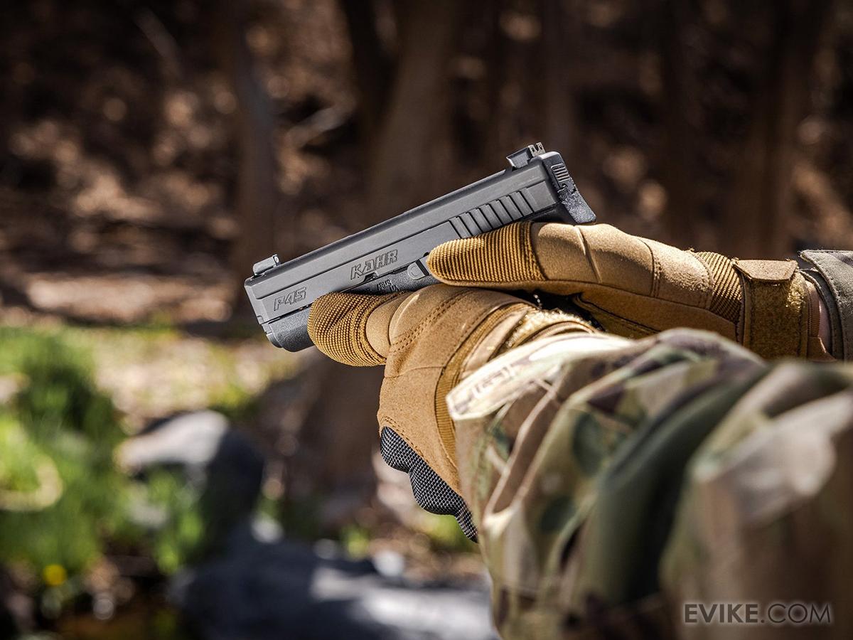 Knuckle Full Finger Tactical Gloves | Padded mesh and rubber aero vents | X-Large size only