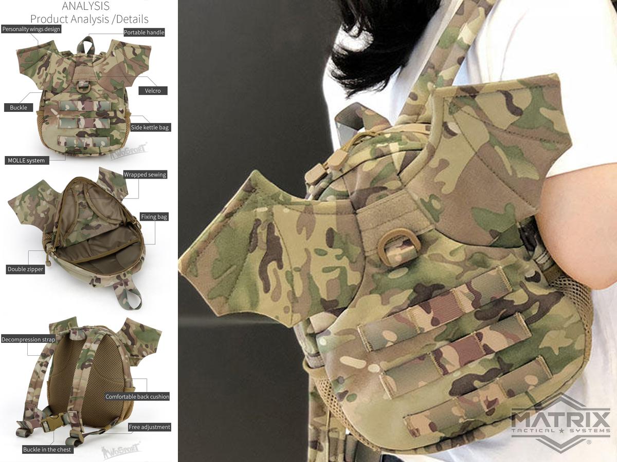 Tac Crew Little Devil Backpack for Kids & Lady | Camping, Tracking and School Bag