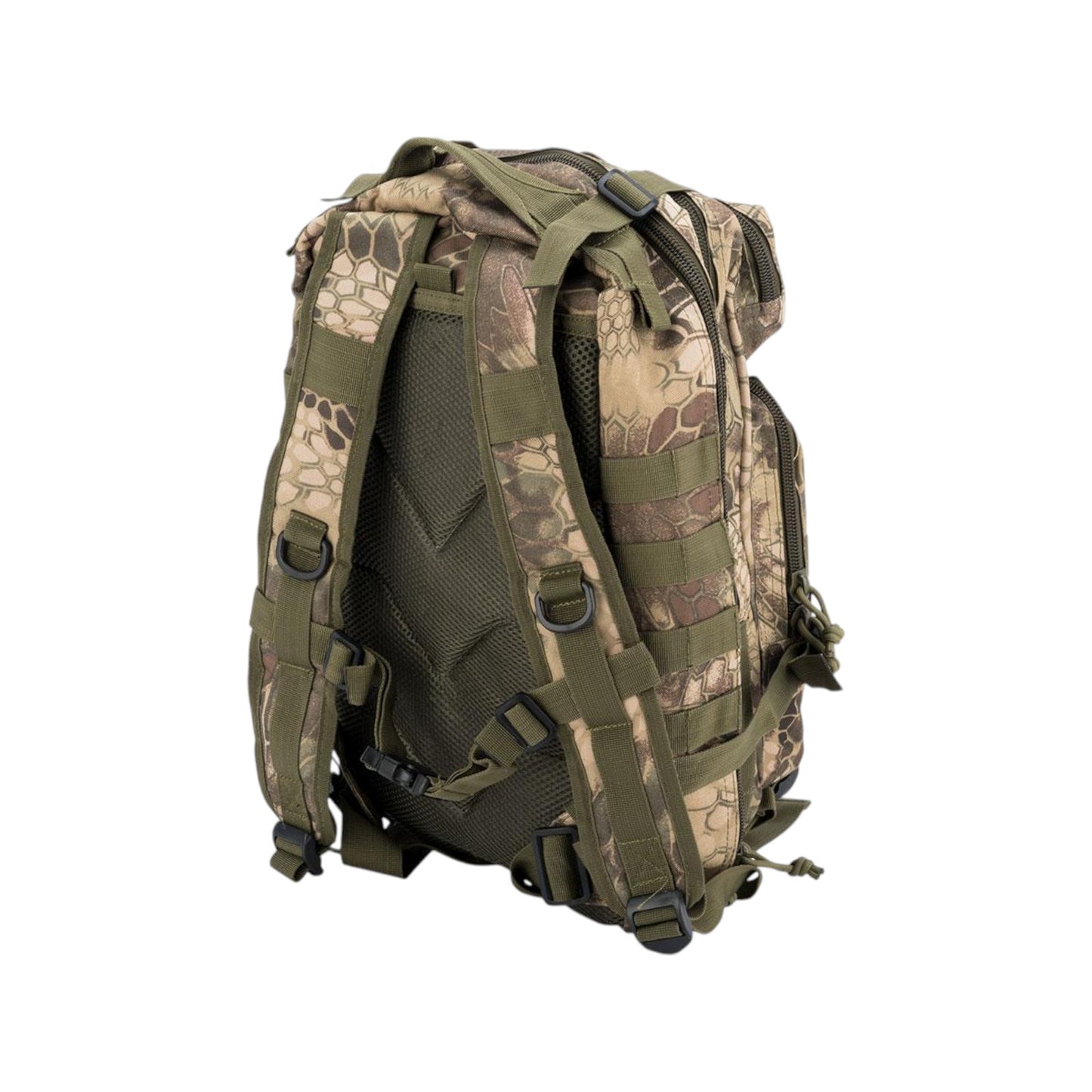 Tac Crew Urban Military MOLLE Backpack | Heavyweight Webbing | multi panel padding | Camping, Tracking