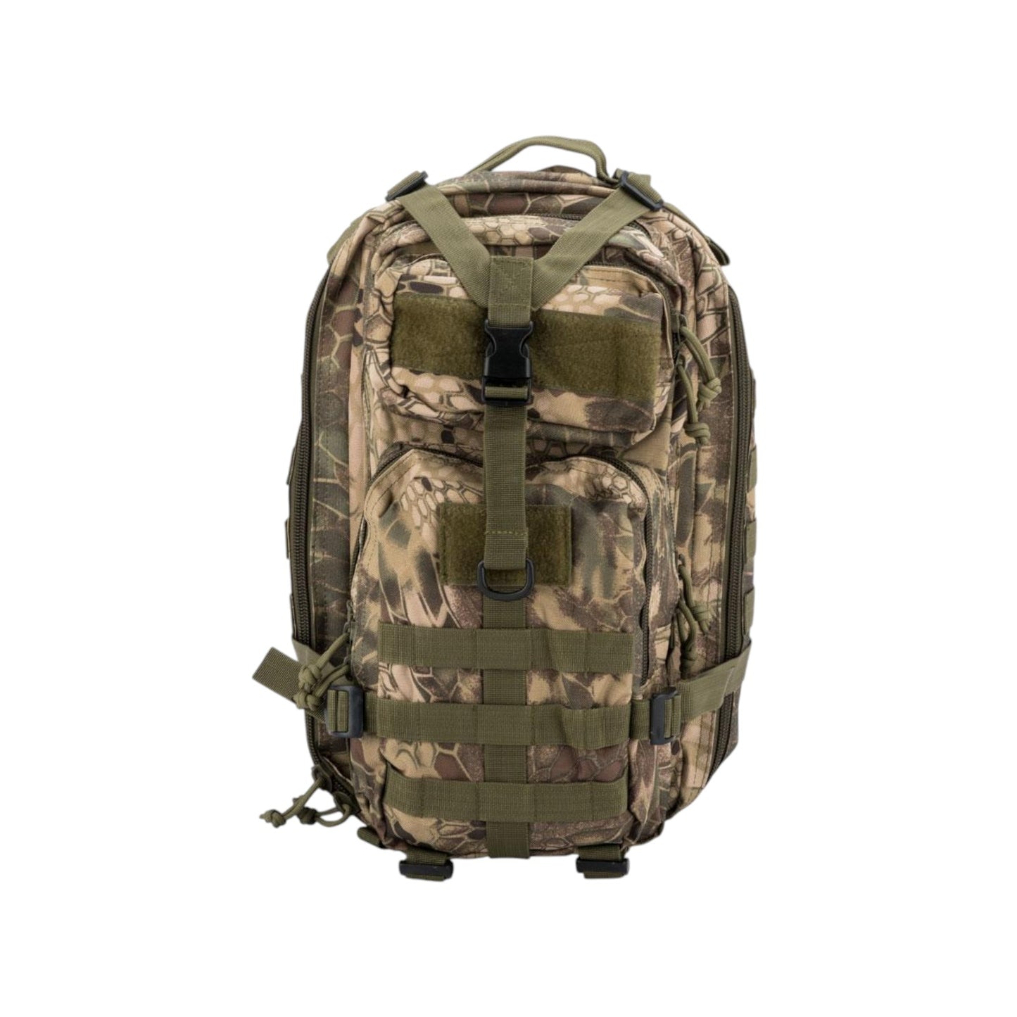 Tac Crew Urban Military MOLLE Backpack | Heavyweight Webbing | multi panel padding | Camping, Tracking