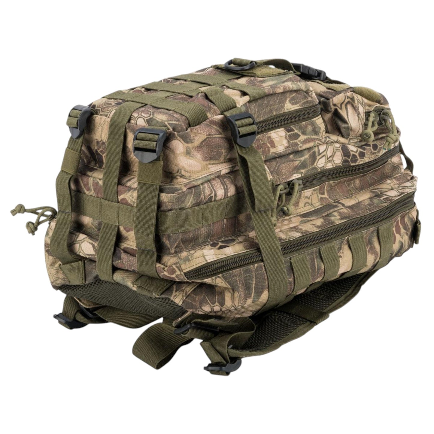 Tac Crew Urban Military MOLLE Backpack | Heavyweight Webbing | multi panel padding | Camping, Tracking