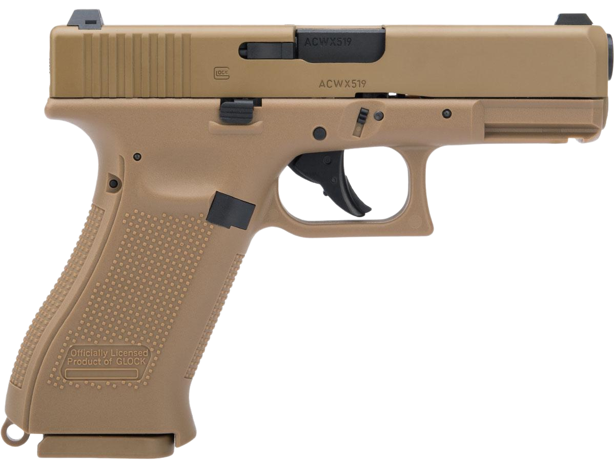 Air Gun Pistol Glock G19X Gen 3 Full Metal Body CO2 Blowback .177 cal | Free Gift (Holster, Gun case & Steel BBs)