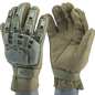 Knuckle Full Finger Tactical Gloves | Padded mesh and rubber aero vents | X-Large size only