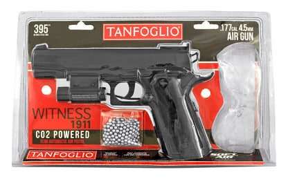 AIRGUN - 1911 4.5mm CO2 Powered Non-Blowback with Laser