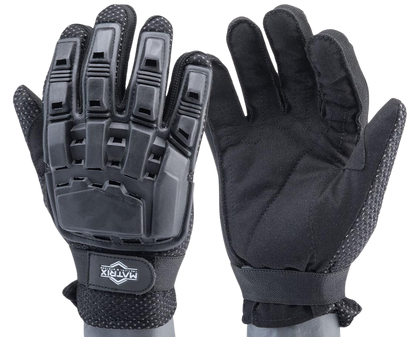 Knuckle Full Finger Tactical Gloves | Padded mesh and rubber aero vents | X-Large size only