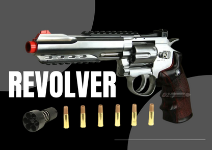 Airsoft Shooting Game - Revolver