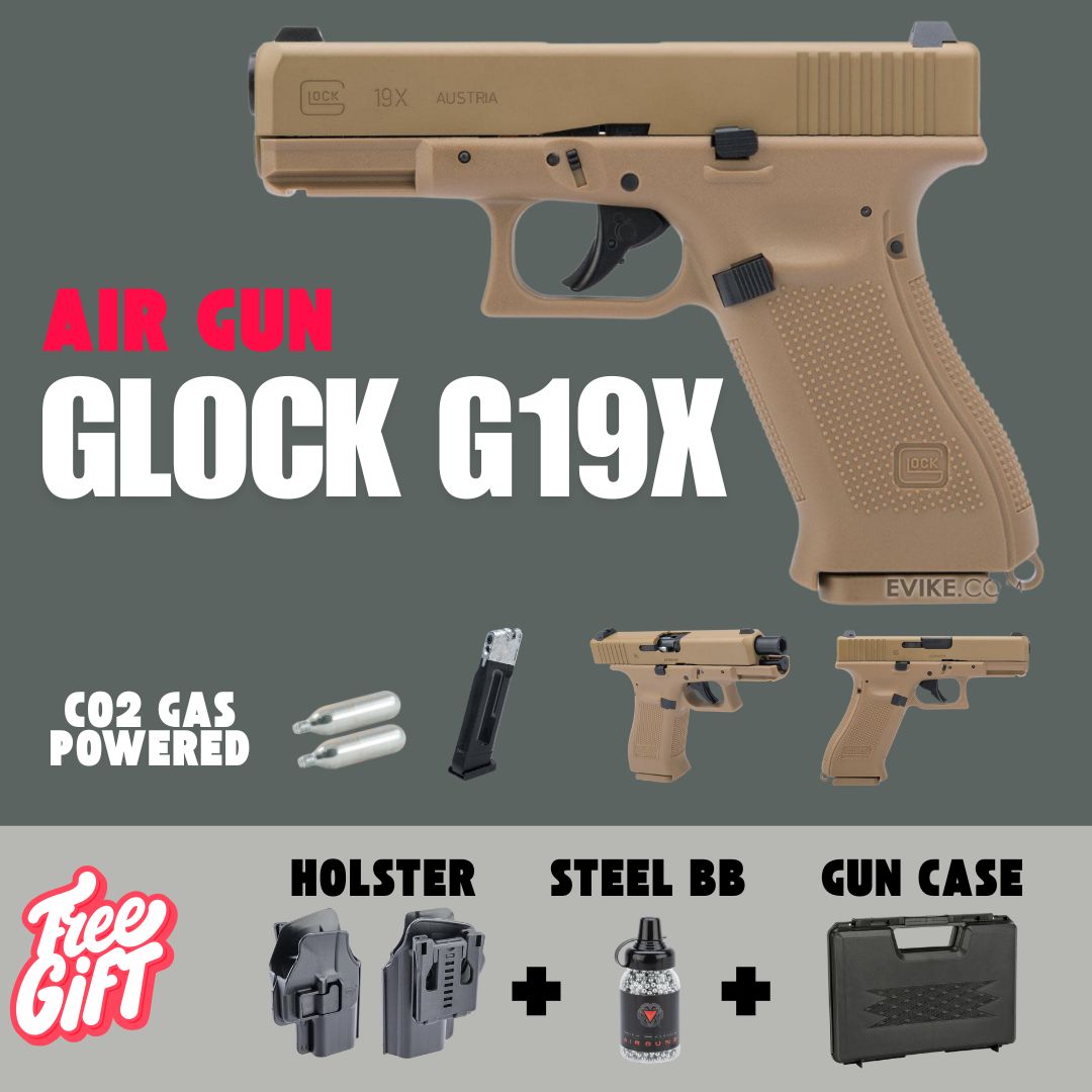 
High quality, rugged polymer frame
Authentic Look & Feel
Functional slide lock
Blowback Action
Drop-free 18-shot BB magazine
Fixed front and rear sights
Integrated Weaver rail
Based off Win Gun half-blowback system
FPS Range: 350-410