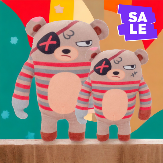 Shifty Eye-Pete Bear Plush Toy (26" & 33")