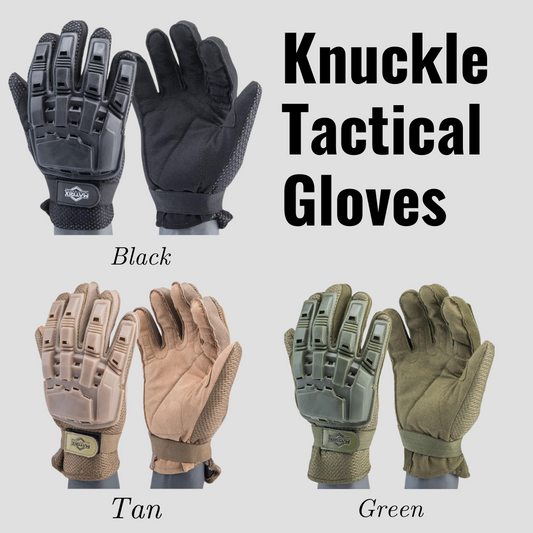 Knuckle Full Finger Tactical Gloves | Padded mesh and rubber aero vents | X-Large size only, Full finger design allows for maximum protection and comfort
Adjustable elastic strap with hook & loop band
Rubber armor on backside
Breathable mesh fabric