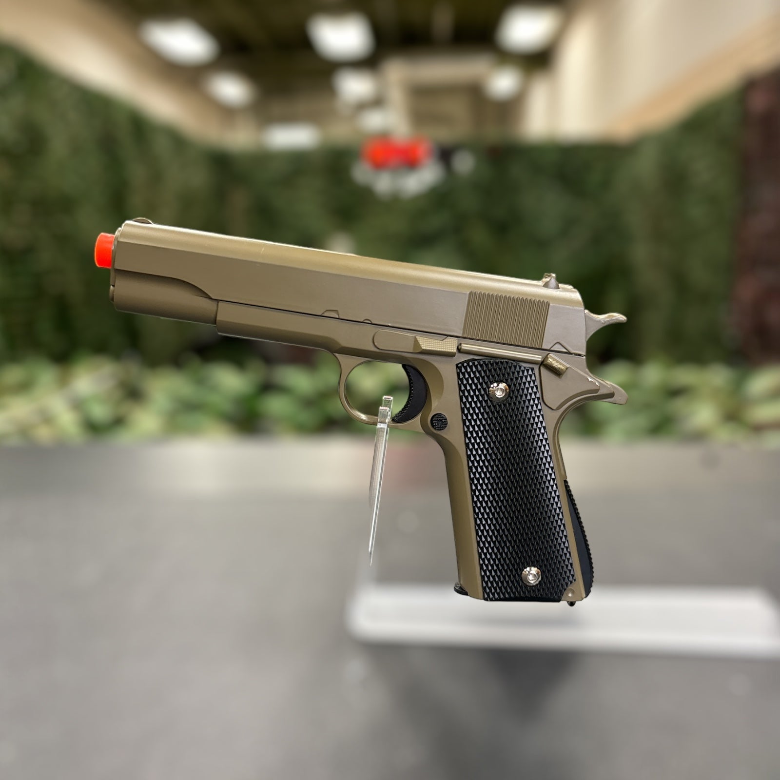 Airsoft M1911 Spring Powered Pistol- Heavy Weight Metal Body