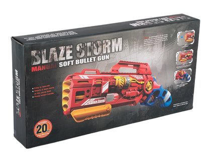 Blaze Storm Foam Blaster 7067 Pump Action Dart Gun