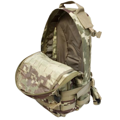Tac Crew Light Strike Military Backpack | Compatible with all U.S. Military MOLLE | Camping, Tracking