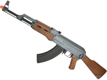 AK47 Airsoft AEG Rifle (Model: Faux Wood Furniture)