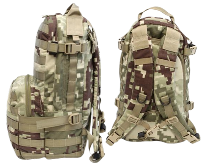 Tac Crew Light Strike Military Backpack | Compatible with all U.S. Military MOLLE | Camping, Tracking