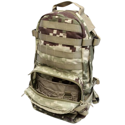 Tac Crew Light Strike Military Backpack | Compatible with all U.S. Military MOLLE | Camping, Tracking