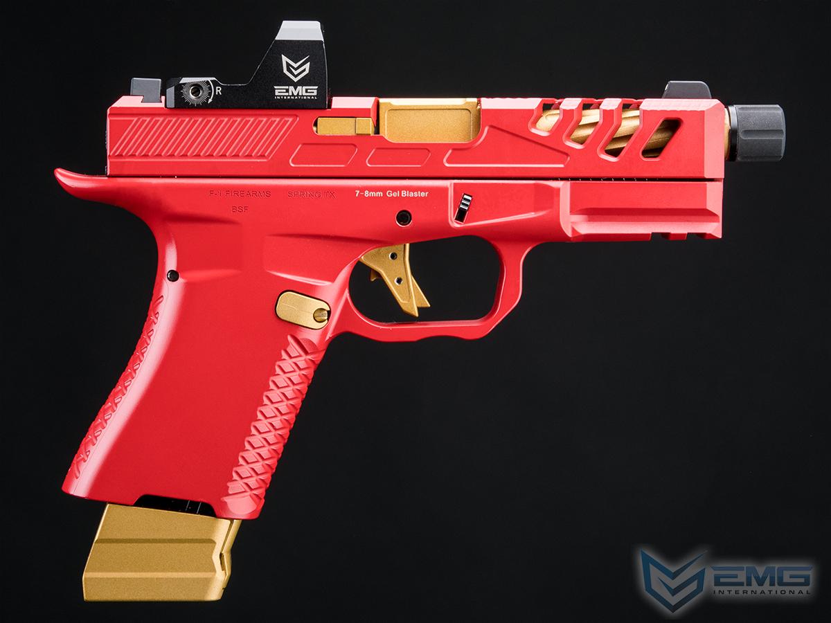 BSF-19 CO2 Powered 7.5 mm Gel Ball Pistol - Red Gold