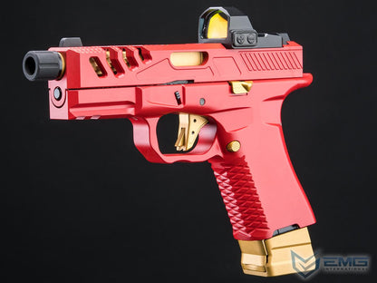 BSF-19 CO2 Powered 7.5 mm Gel Ball Pistol - Red Gold