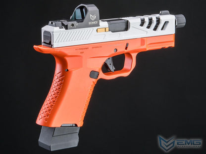 BSF-19 CO2 Powered 7.5 mm Gel Ball Pistol - Orange White