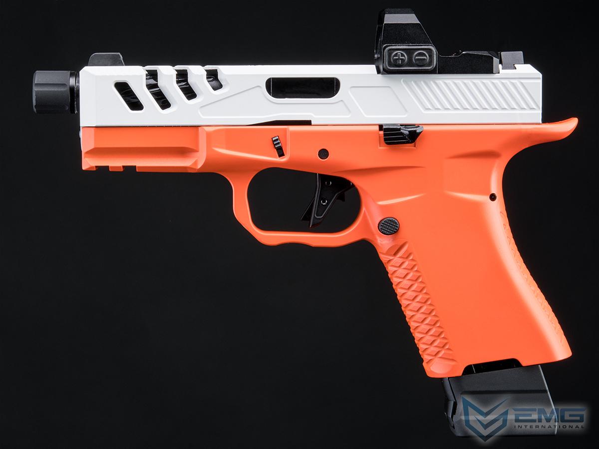 BSF-19 CO2 Powered 7.5 mm Gel Ball Pistol - Orange White