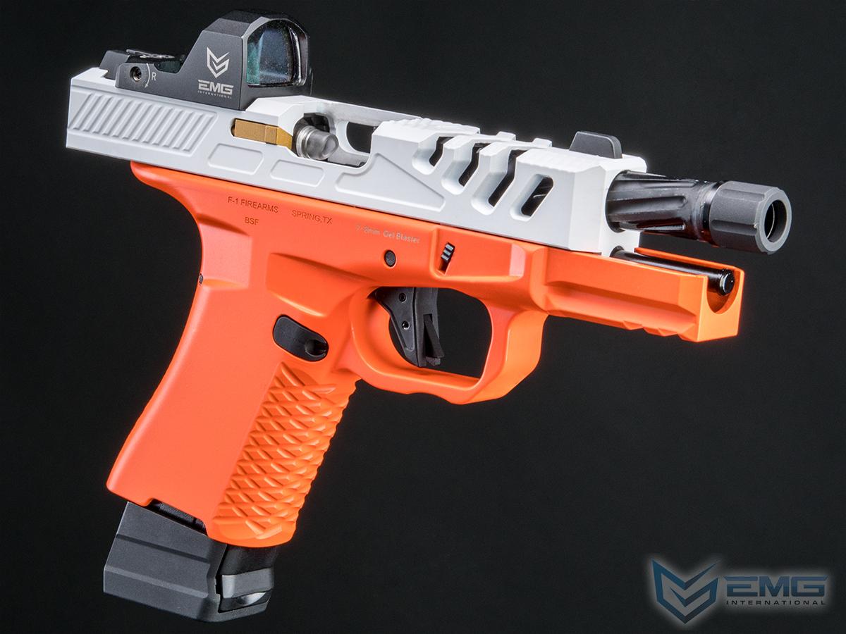 BSF-19 CO2 Powered 7.5 mm Gel Ball Pistol - Orange White