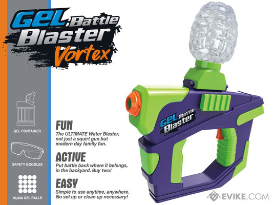 Gel Battle Blaster Water Gel / Hydro Ball Blaster - Vortex Riddler Pupple