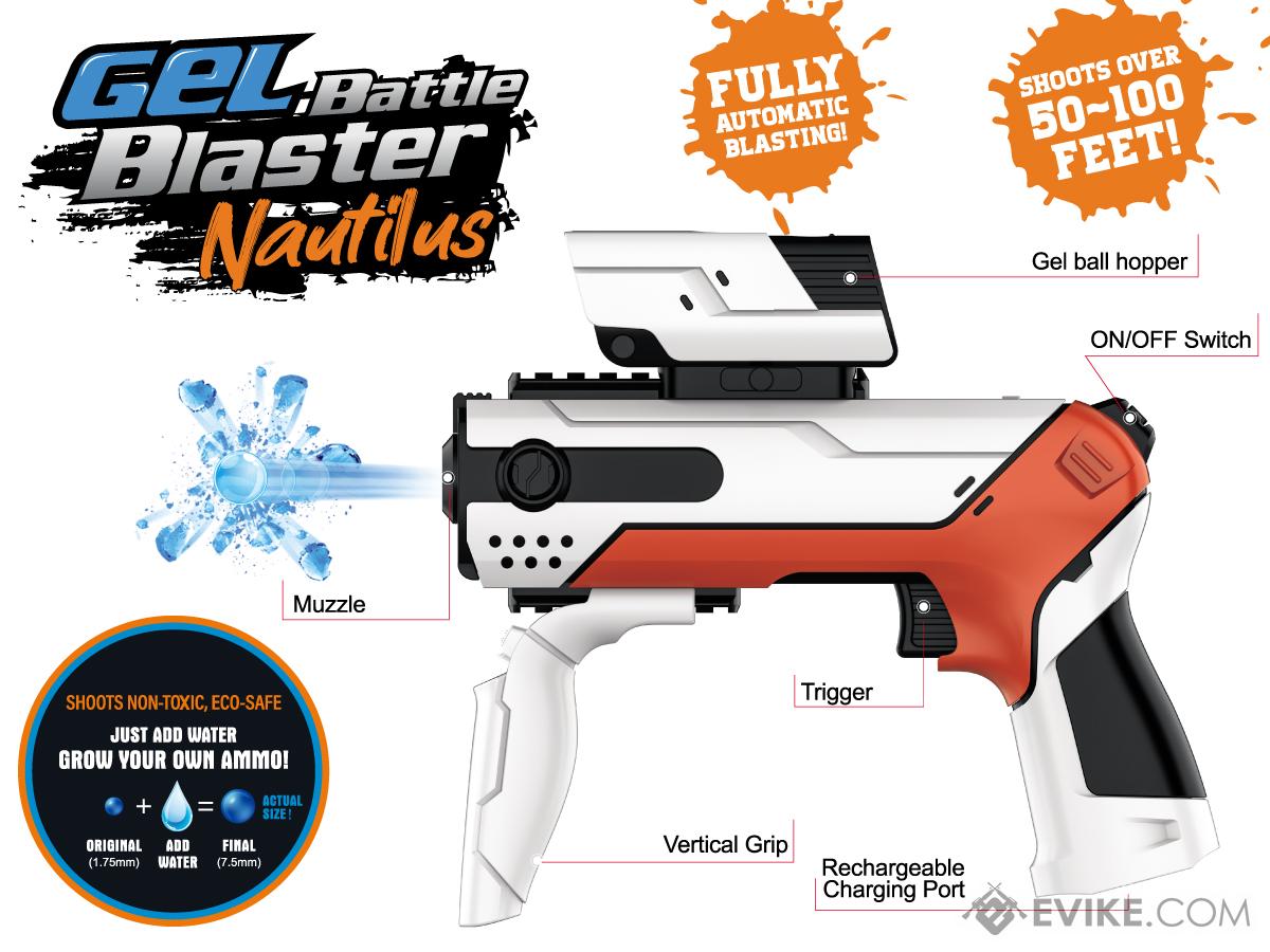 Gel Battle Blaster Water Gel / Hydro Ball Blaster - Nautilus