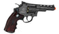 CO2 Powered Full Metal High Power Airsoft 6mm Magnum Gas Revolver (2",4", 6" & 8" - Black & Silver)