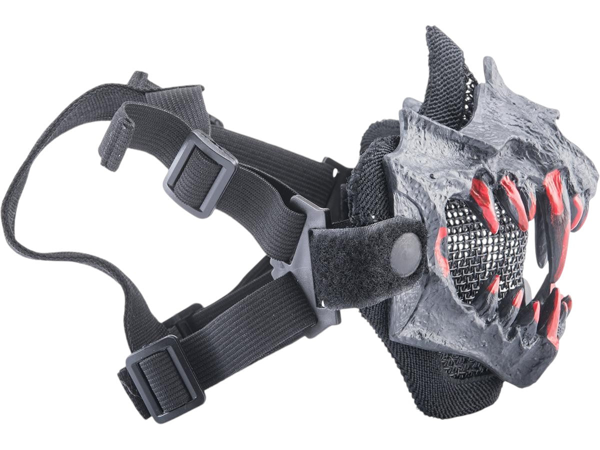 "Fangs" Lower Face Protection Mesh Mask Airsoft | Paintballs Mask