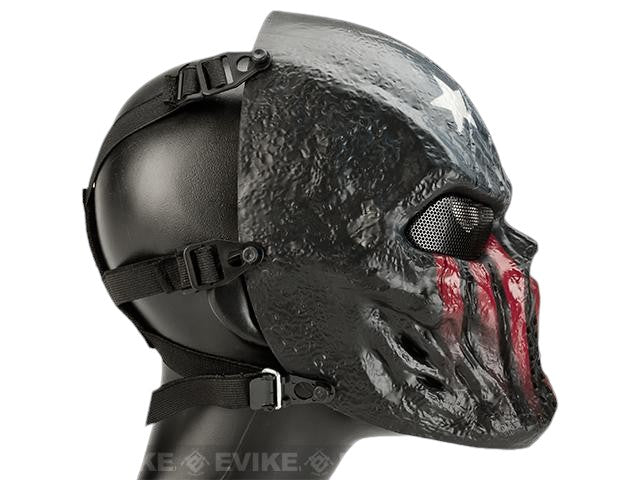 Avengers Full Face Mesh Airsoft | Paintballs Mask