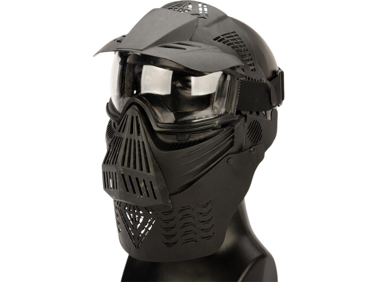 Transformer Modular Airsoft / Paintball Mask w/ Visor & Neck Guard