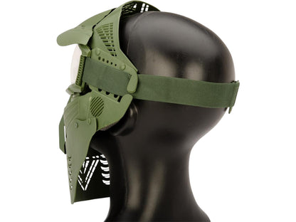 Transformer Modular Airsoft / Paintball Mask w/ Visor & Neck Guard