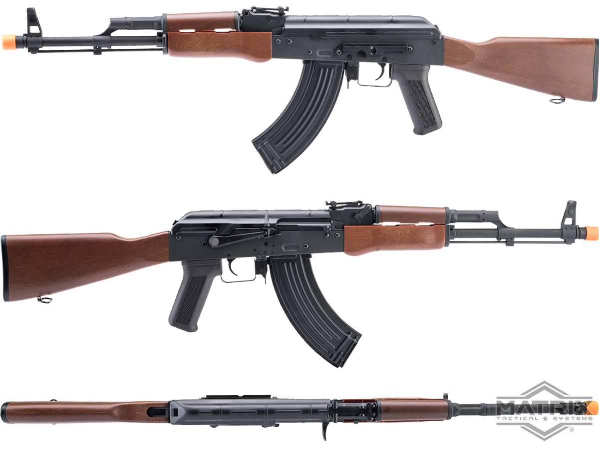 AK Airsoft AEG Rifle w/ G3 Electronic Trigger QD Spring Gearbox (Model: AKMN / Faux Wood)