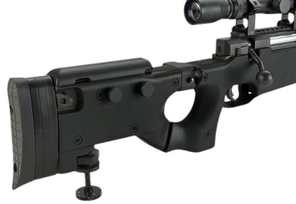 AW-338 MB08D Bolt Action Airsoft Sniper Rifle with Folding Stock by WELL