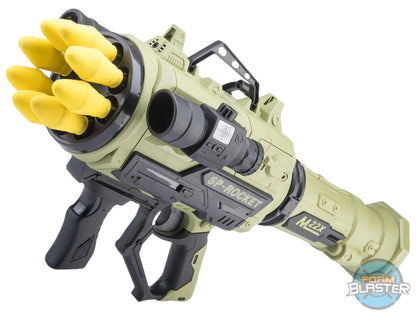 Foam Blaster M22X Spray Soft Foam Rocket Launcher