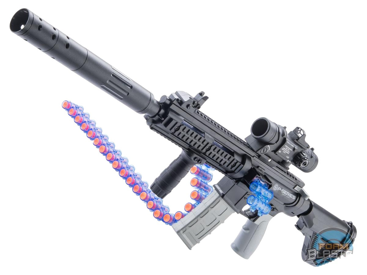 Foam Blaster "P-Series Chain Gun" Foam Dart Rifle